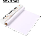 HTVRONT HTV Vinyl Rolls Heat Transfer Vinyl - Image 7