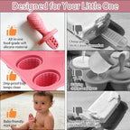 Silicone Baby Popsicle Molds for Teething Relief - Image 5