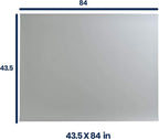 Pacific Arc Vinyl Board Cover. Self Healing and Stain Resistant Gray/White Sheet - Image 2