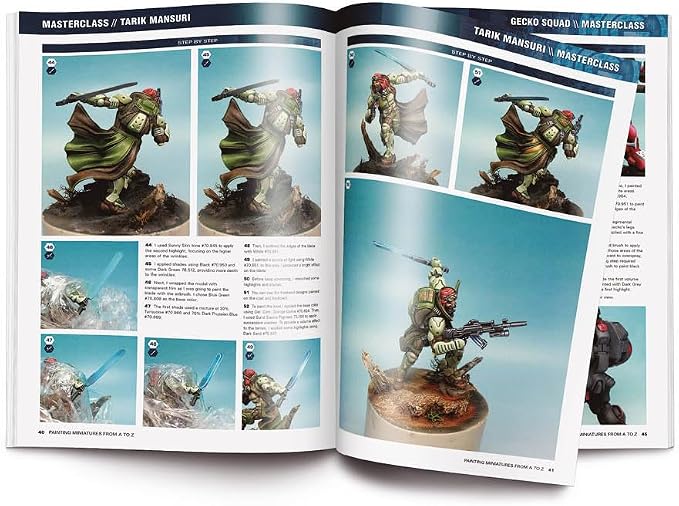 Vallejo Painting Miniatures Masterclass Vol. 1 Book by Ángel Giraldez Black - Image 3