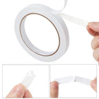 1/4" 4 Rolls Double Sided Adhesive Sticky Tape - Image 3