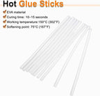 HARFINGTON 10pcs Hot Glue Sticks 0.28" Dia x 3.94" Long EVA Mini Hot Melt - Image 4