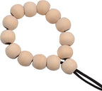 Jdesun 100 Pieces Wooden Beads, Natural Round Wood Loose Beads Wood Spacer 15mm - Image 7