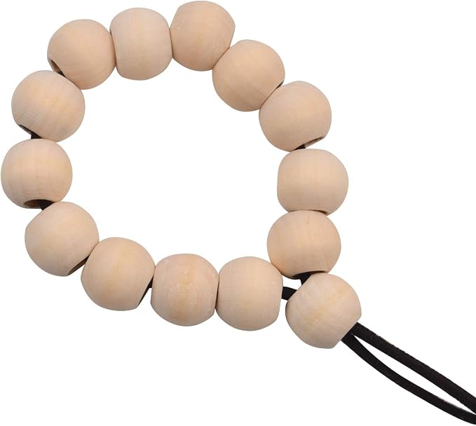 Jdesun 100 Pieces Wooden Beads, Natural Round Wood Loose Beads Wood Spacer 15mm - Image 7