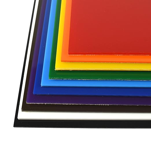 BuyPlastic 2025 Black Solid Colored Acrylic Plexiglass Sheet, Choose Size and by BuyPlastic