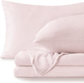 BEDELITE Flannel Sheets Full Size Pink by BEDELITE