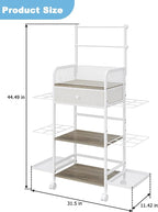 Rsaayekkt Rolling Wrapping Paper Storage Cart - Image 9