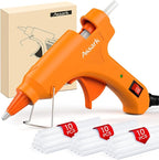 30W Mini Hot Glue Gun Kit with 30 Glue Sticks, Fast Preheating Hot Melt by SimpleEasierSafer