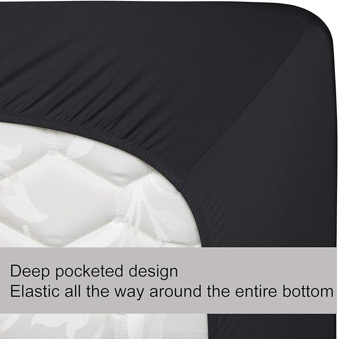 Stretch Twin Size Fitted Sheet Only - Image 5