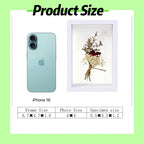 4Pack 4x6 Shadow Box Frame，HD Glass Wooden White Hollow Photo Frame, Seashell - Image 6