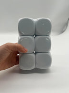 White EVA Foam Dices for Kids Graffiti, Building Blocks, Creative Painting - Image 4