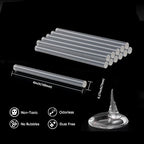Mini Glue Gun Sticks, 550 Pack Hot Melt Glue Sticks Clear Glue Sticks, High - Image 2