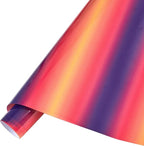 Tintnut Orange Purple Gradient Heat Transfer Vinyl Roll, easy cut & weed by Tintnut