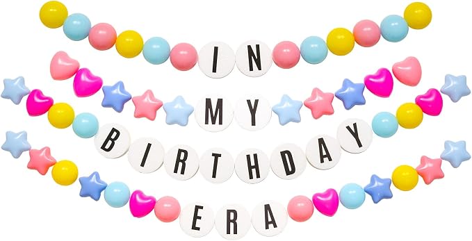 Kpop Party Banner Decor Popular Singer DIY Giant Friendship Bracelet Garland - Image 9