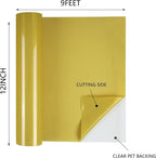 HTVVETUR HTV Vinyl Rolls Heat Transfer Vinyl - Image 2