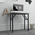 Need Small Folding Computer Desk, 31.5 Inch Writing Table, Sturdy Foldable Desk - Image 7