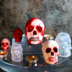 RESINWORLD Set of Large + Medium + Small 3D Skull Resin Molds, Flexible Clear - Image 6