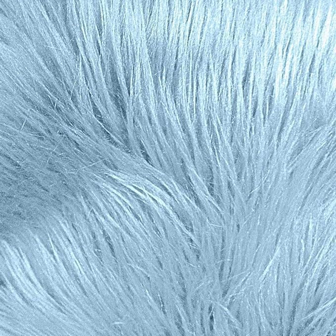 Faux Fake Fur Long Pile Luxury Shaggy/Craft, Decorations / 60" Wide/Sold by The by FabricEmpire