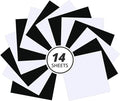 HTVRONT Black & White Permanent Vinyl by HTVRONT