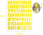 Letter Stickers, Mailbox Numbers, 1 Inch Waterproof Vinyl Alphabet | 1 Inch - Image 7