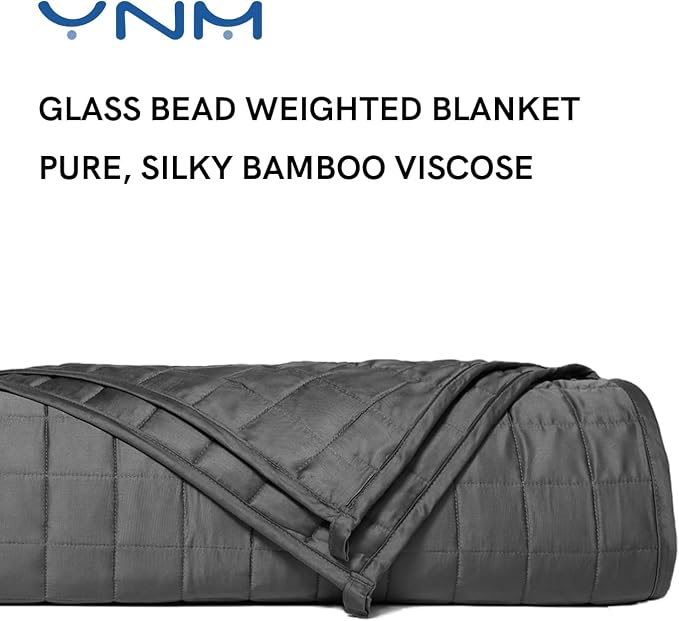 YnM King Size Cooling Weighted Blanket - Image 2