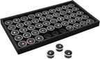 Ikee Design Black Foam Gem Jars Showcase Stackable Display Tray by IkeeDesign