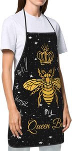 Apron Cooking Chef Work Shop Women Men Baking Decorations Painting Bbq Grilling - Image 4