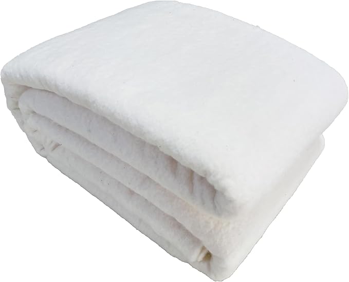 Vuwuma LENAILIN 108 x 96 Inch Natural Cotton Quilt Batting - Image 2