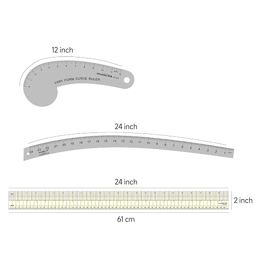 KEARING Imperial Fashion Designer's Ruler Kit - Image 2