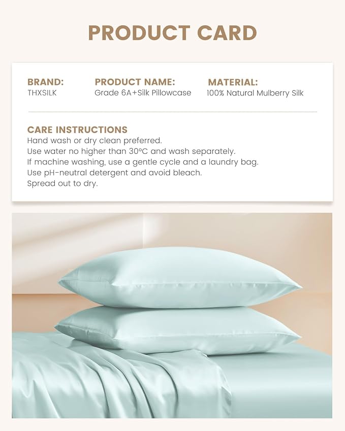 THXSILK Mulberry Silk Pillowcase - Image 8