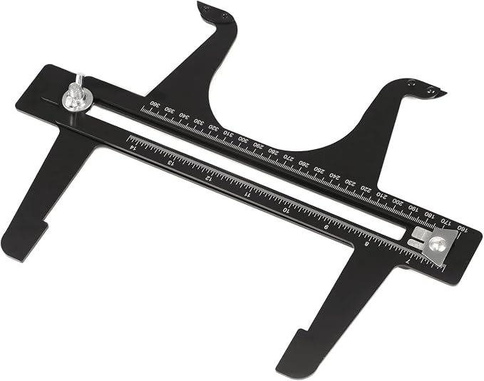 QWORK Brake Measuring Tool 6.5-14.25 Inch - Image 2