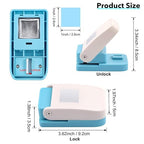 BAOFALI 2Pcs/Set 1.1x0.9 inch Rectangular Postage Stamp - Image 2