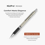 Nicpro 0.5 mm Art Mechanical Pencils Set in Case, 3 Erasers - Image 2