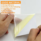 22 Sheets Clear Double Sided Adhesive Tape Sheets - Image 3