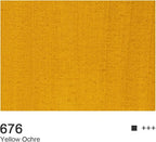 AUREUO Yellow Ochre Acrylic Paint, 4 Fl Oz / 120ml Single Tube, Rich Pigment - Image 2