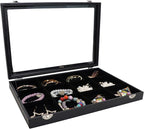 Wudygirl Jewelry Tray 12 Grid Jewelry Organizer by Wudygirl