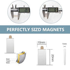 UTOMAG 30 Pcs Rectangular Neodymium Magnets - Image 2
