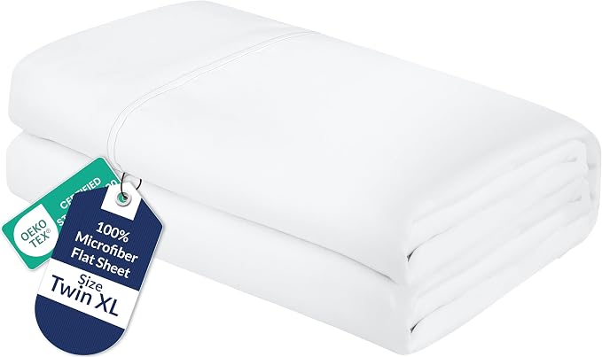 Royale Linens Twin XL Flat Sheet by ROYALELINENS