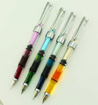 Lanxivi Yongsheng 3008 Piston Fountain Pen EF Extra Fine Nib, Transparent - Image 2