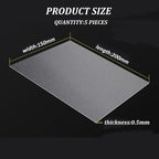0.5mm Frosted Translucent PP Sheets, Flexible PVC Board - Image 2