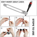 16Pcs Silicone Cable Ties Cord Organizer - Image 3