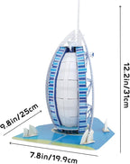 Architecture World Famous of 3D Puzzle.Build Your Own Collection of 17 Global - Image 2