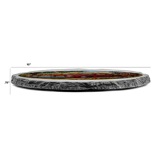Magnolia Garden 10-Inch Vintage Red Truck Stepping Stone - Image 2
