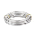 Fashewelry 22.96 ft 3 Gauge Aluminum Bonsai Wire Silver 6mm Thick Bendable by FASHEWELRY