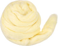 MECCANIXITY Wool Roving Yarn Soft Felting Wool 50g/1.76oz Pure Chunky Roving by MECCANIXITY
