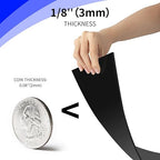 Art3d 1/8" Thick Plexiglass Sheets in Black - Image 3
