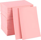 ZOENHOU 20-Count 4 x 6 Inch Pink Soft Rubber Carving Blocks, Crafts Stamping by ZOENHOUDIRECT