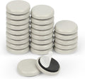 1-1/5 inches Stick Furniture Sliders, 24pcs Furniture Glides for Easy Moving on Carpet Hardwood (Beige)