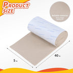 Felt Furniture Pads, Non Slip Self Adhesive Cuttable Felt Tape White Heavy Duty - Image 2