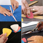 OZXTYO Tailors Chalk 4pcs, Sewing Fabric Chalk and Fabric Markers - Image 6